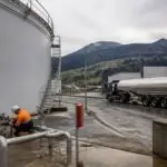 Συμβολική εικόνα δεξαμενών αποθήκευσης ντίζελ στην Ελβετία, για την έκτακτη αποδέσμευση υποχρεωτικών αποθεμάτων