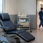 Συμβολική εικόνα άδειου χώρου αιμοδοσίας σε νοσοκομείο στη Γερμανία