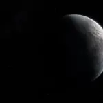 Καλλιτεχνική απεικόνιση μακρινού σφαιρικού ουράνιου σώματος στο διάστημα, για το υποψήφιο νάνο πλανήτη 2026 ED138