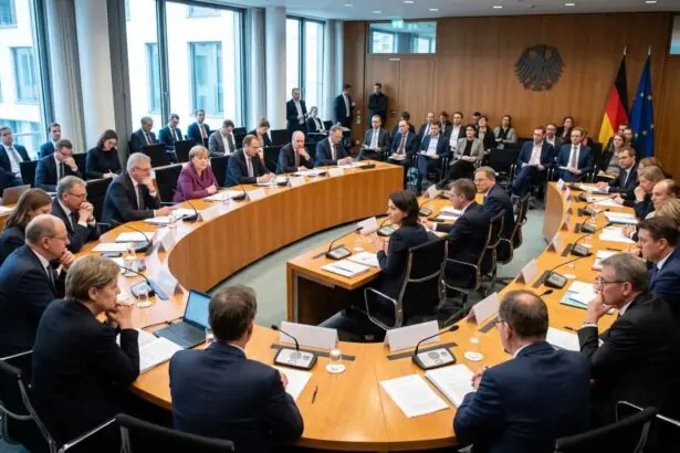 Γερμανοί αξιωματούχοι σε συνεδρίαση για τον ρωσικό σκιώδη πόλεμο στη Γερμανία